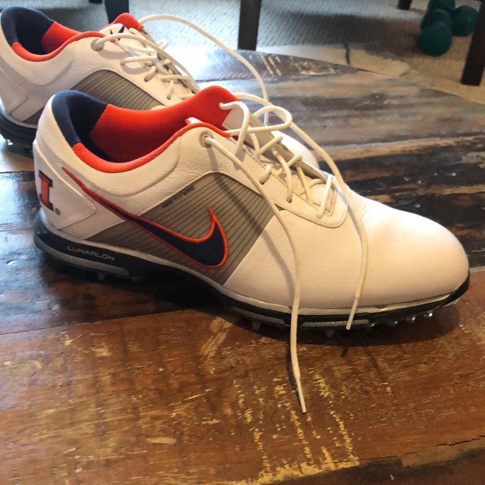Nike Lunarlon Flywire Golf Shoes - Illinois